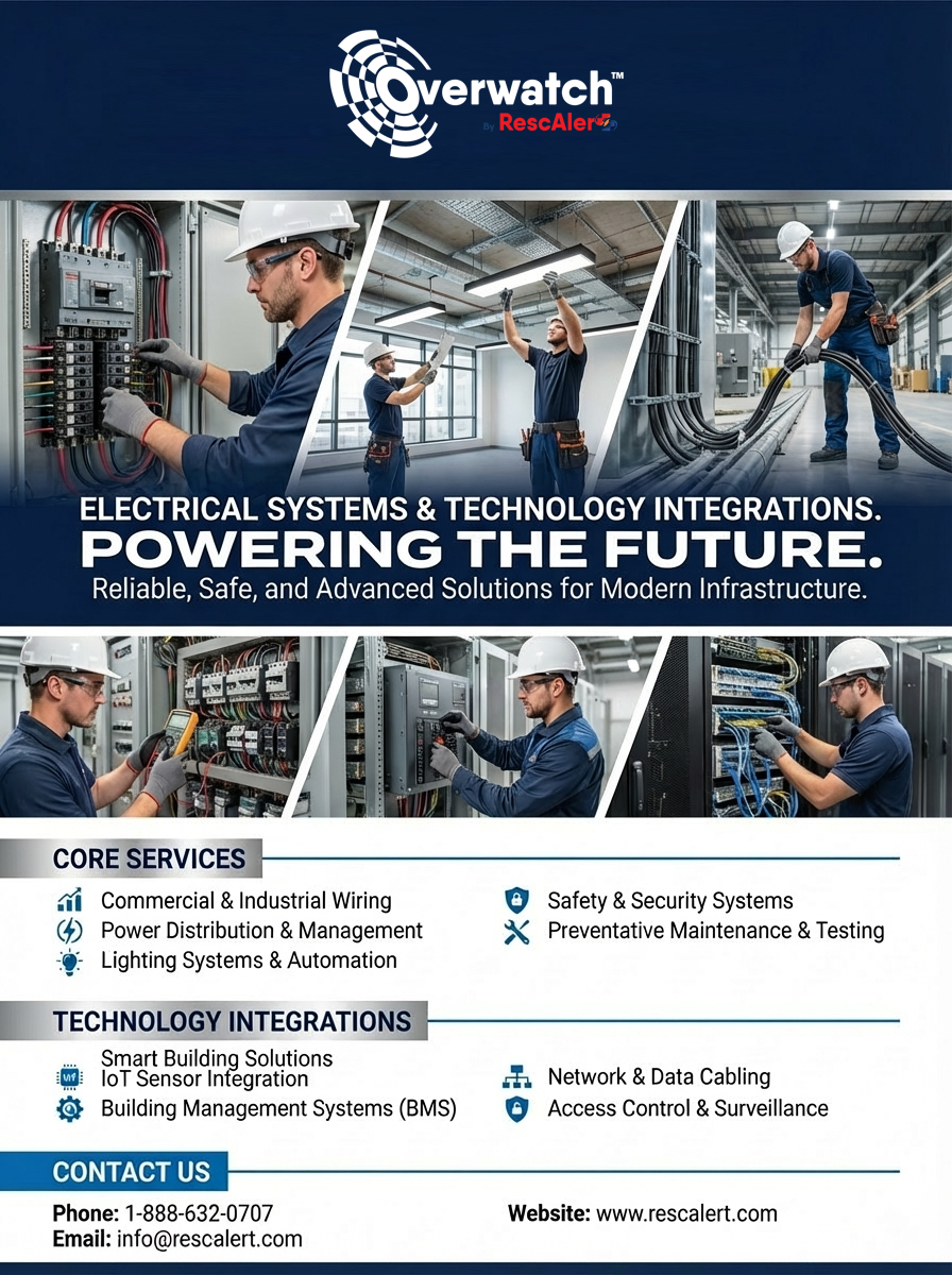 RescAlert's Electrical Contractor Services