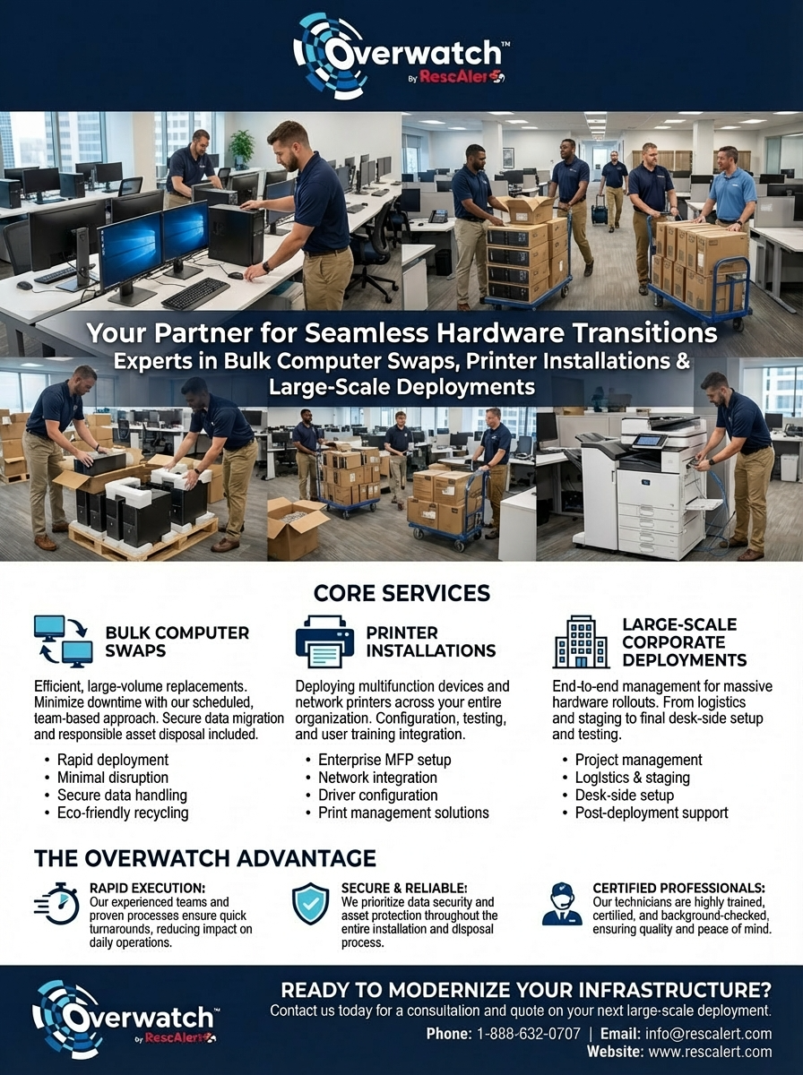 RescAlert's Hardware Installation Services