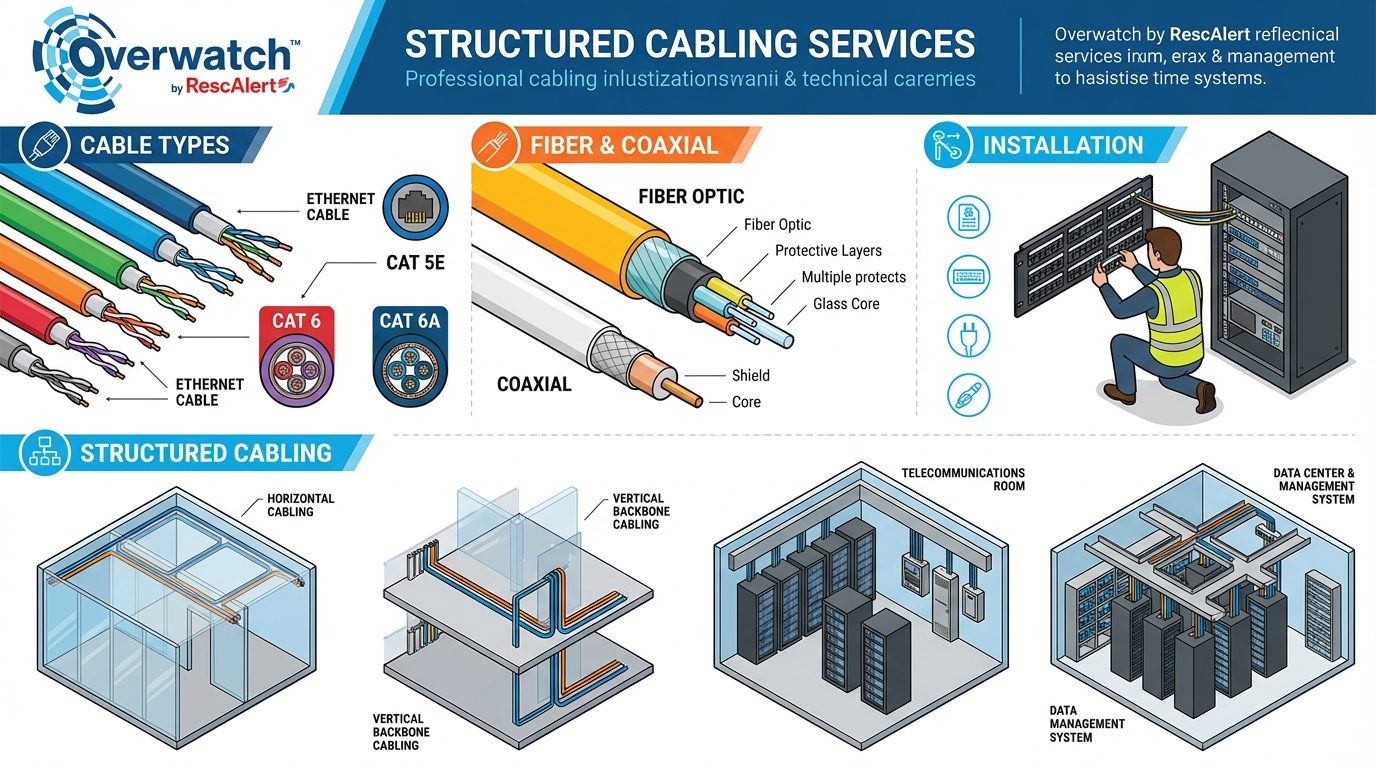 RescAlert's Structured Cabling Services