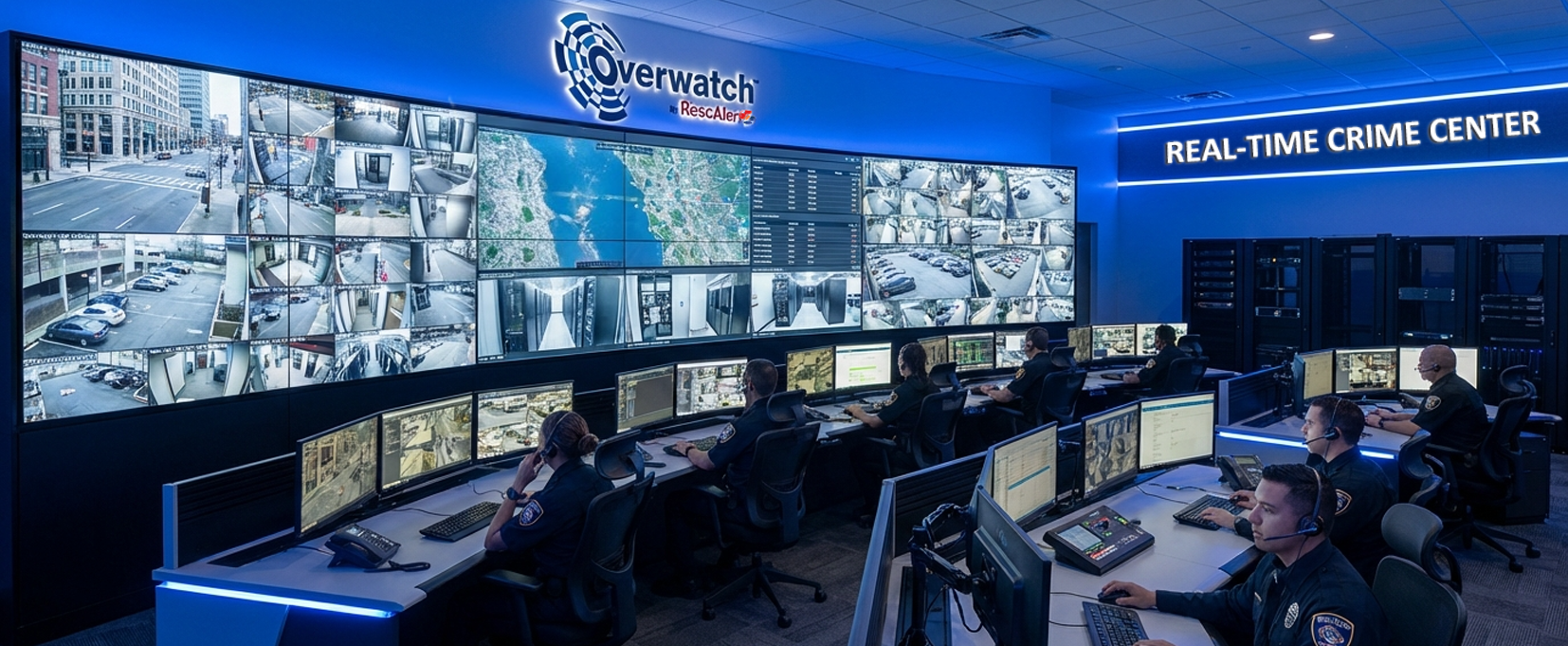 Overwatch by RescAlert™ - Real-Time Crime Center